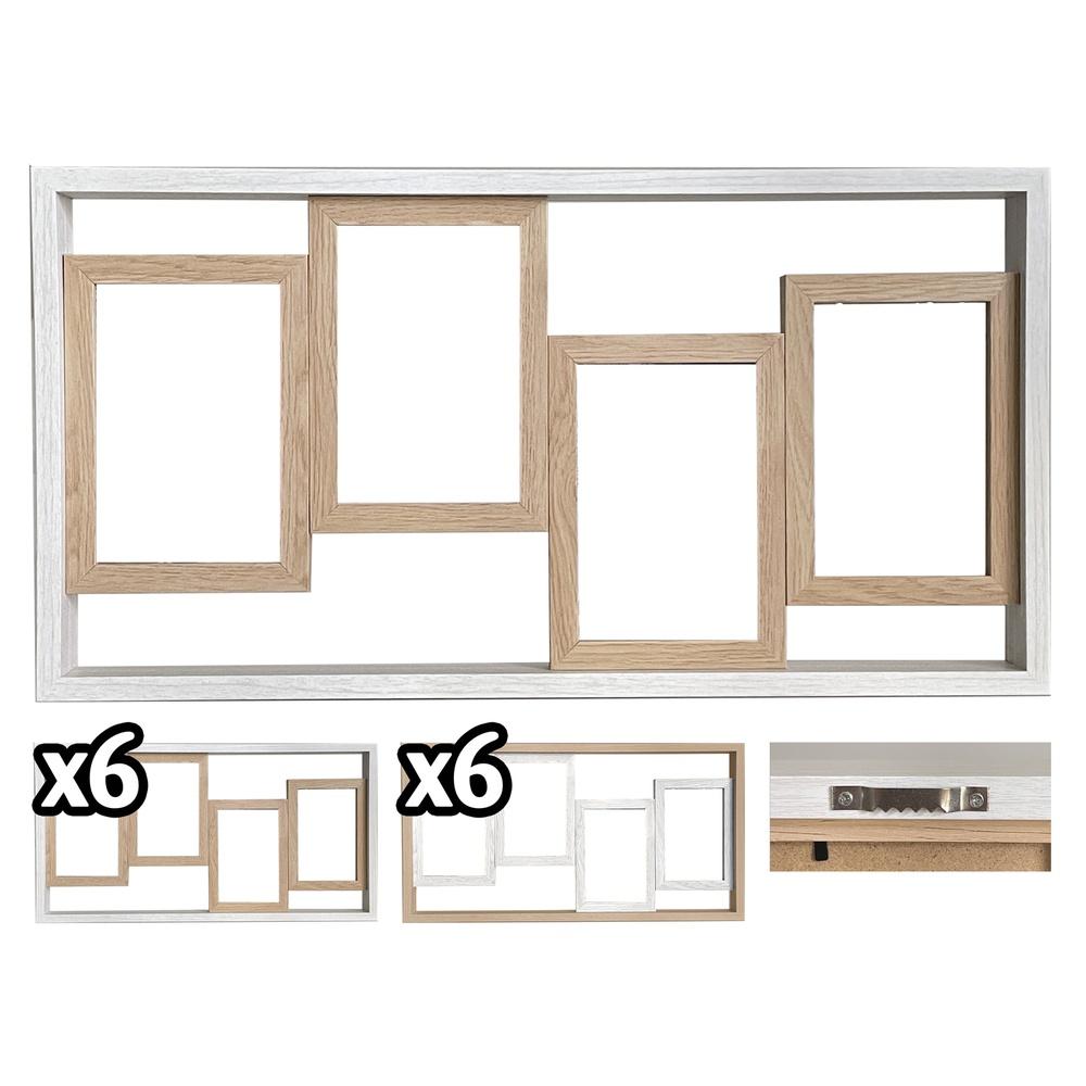 Chr 60103 Cornice Multifoto 4 10X15 2 Ass. 1/12 - Assortito - Cornici & Portafoto | Mikasa