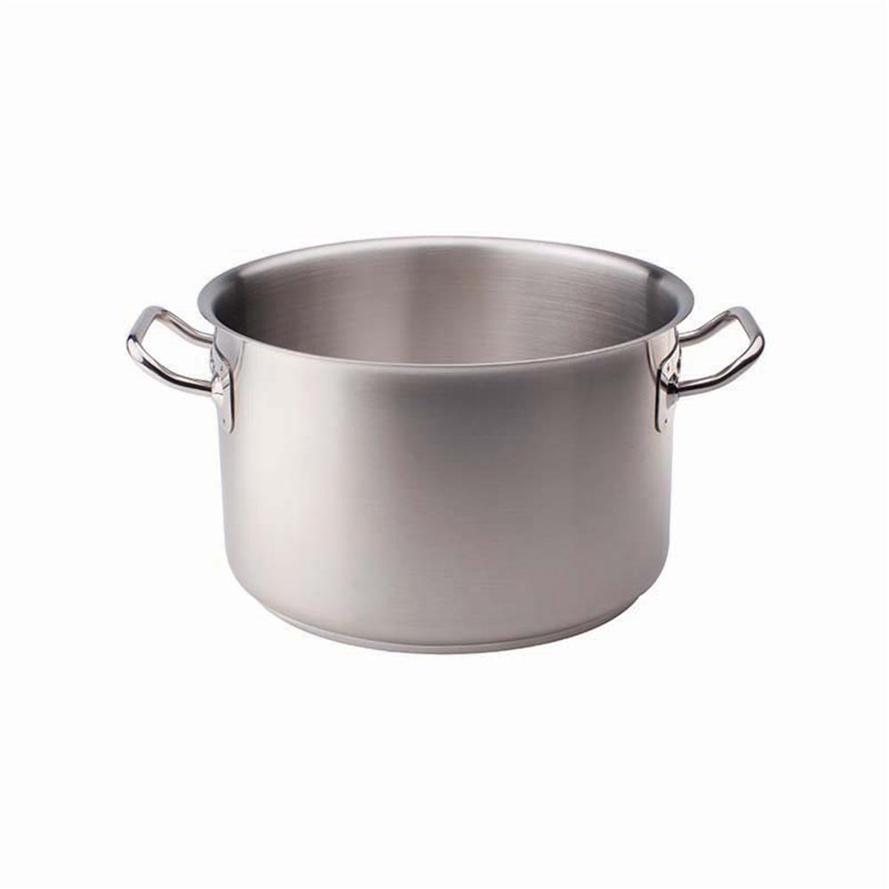 Cass. alta 2/m inox 18/10 cm. 20 - Acciaio Inox - Casseruole | Mikasa
