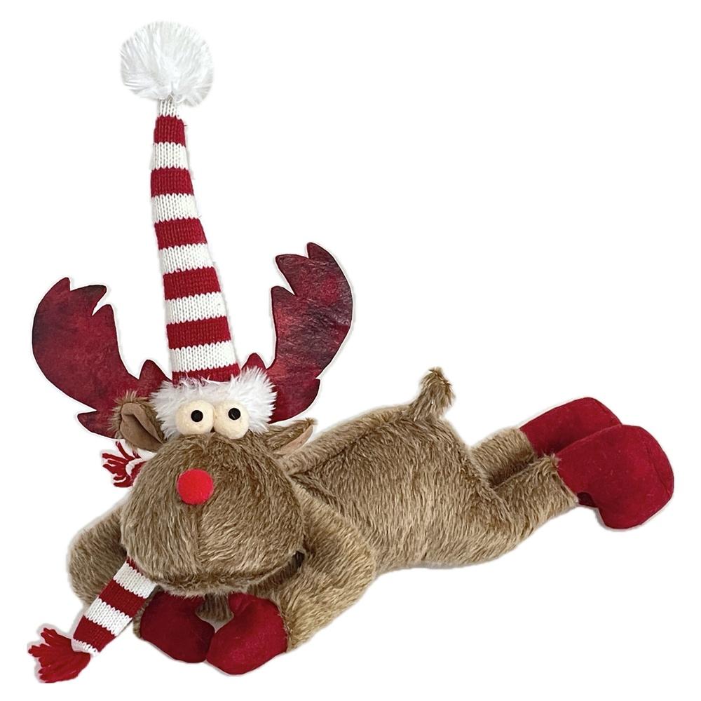 Dig 61135 Renna Rudolph Sdraiata Xmas 45*22*30Cm