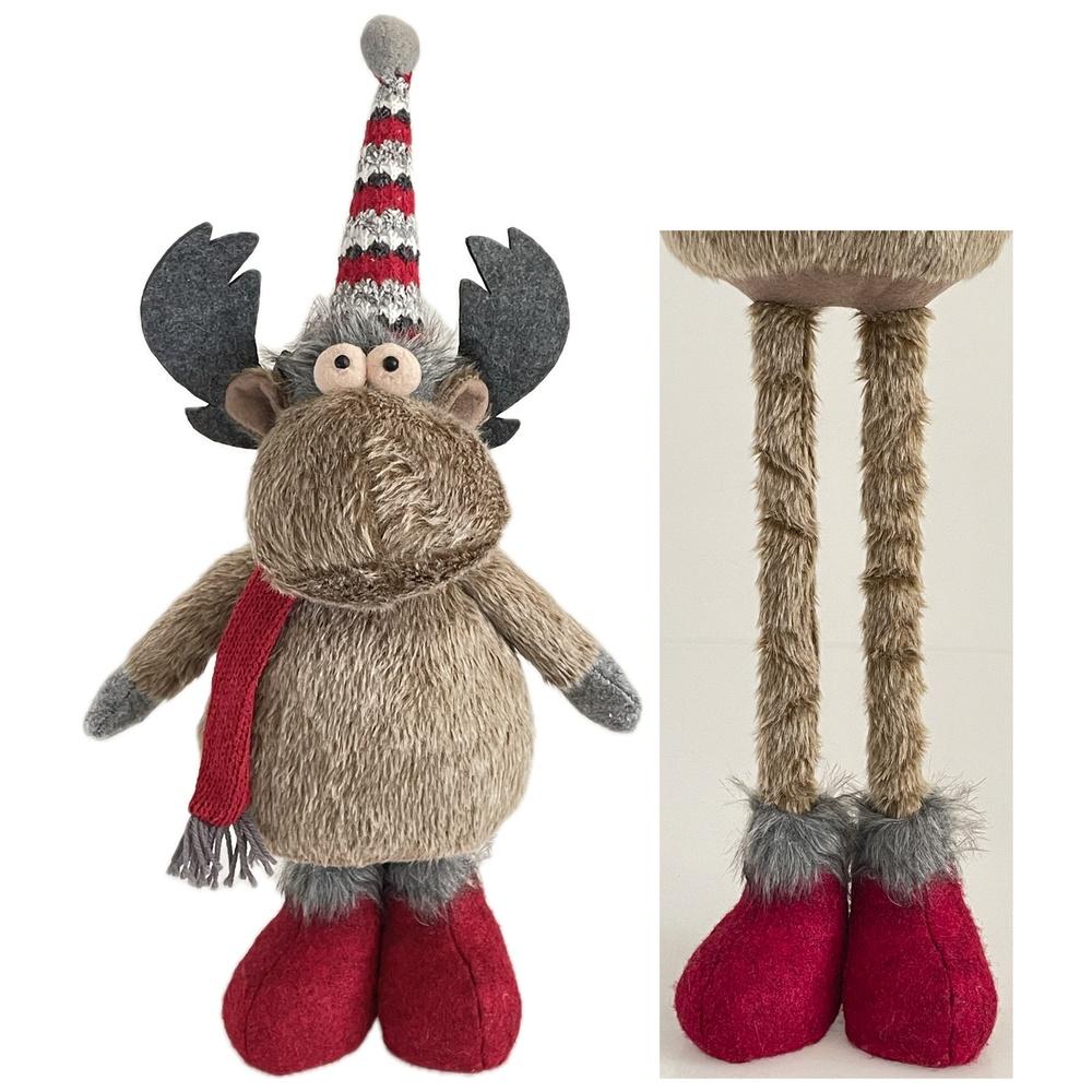Dig 61144 Renna Rudolph Estendibile Xmas 19*16*45/75Cm