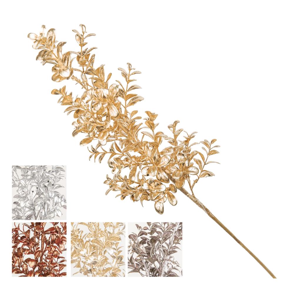 Dor 56632 Stelo Foglie Matt 60Cm 4 Ass. - Oro - Fiori | Mikasa