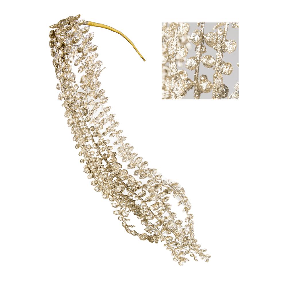 Dor 57878 Stelo Pendente Glitter Champagne 43Cm - Oro - Fiori | Mikasa