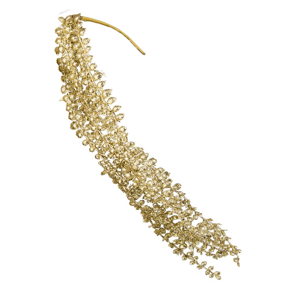Dor 57879 Stelo Pendente Glitter Oro 43Cm - Oro - Fiori | Mikasa