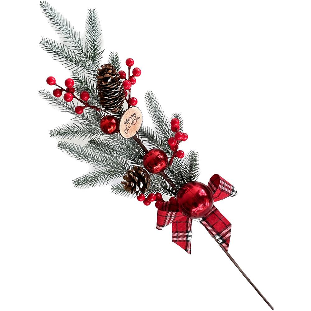 Dor 59357 Ramo Xmas Fiocco E Palline 70Cm 2 Ass.