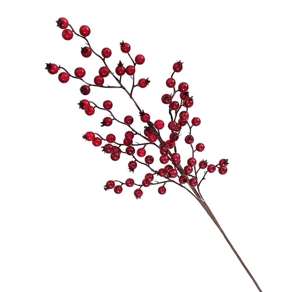 Dor 59520 Ramo Bacche Red Berries Xmas 78Cm
