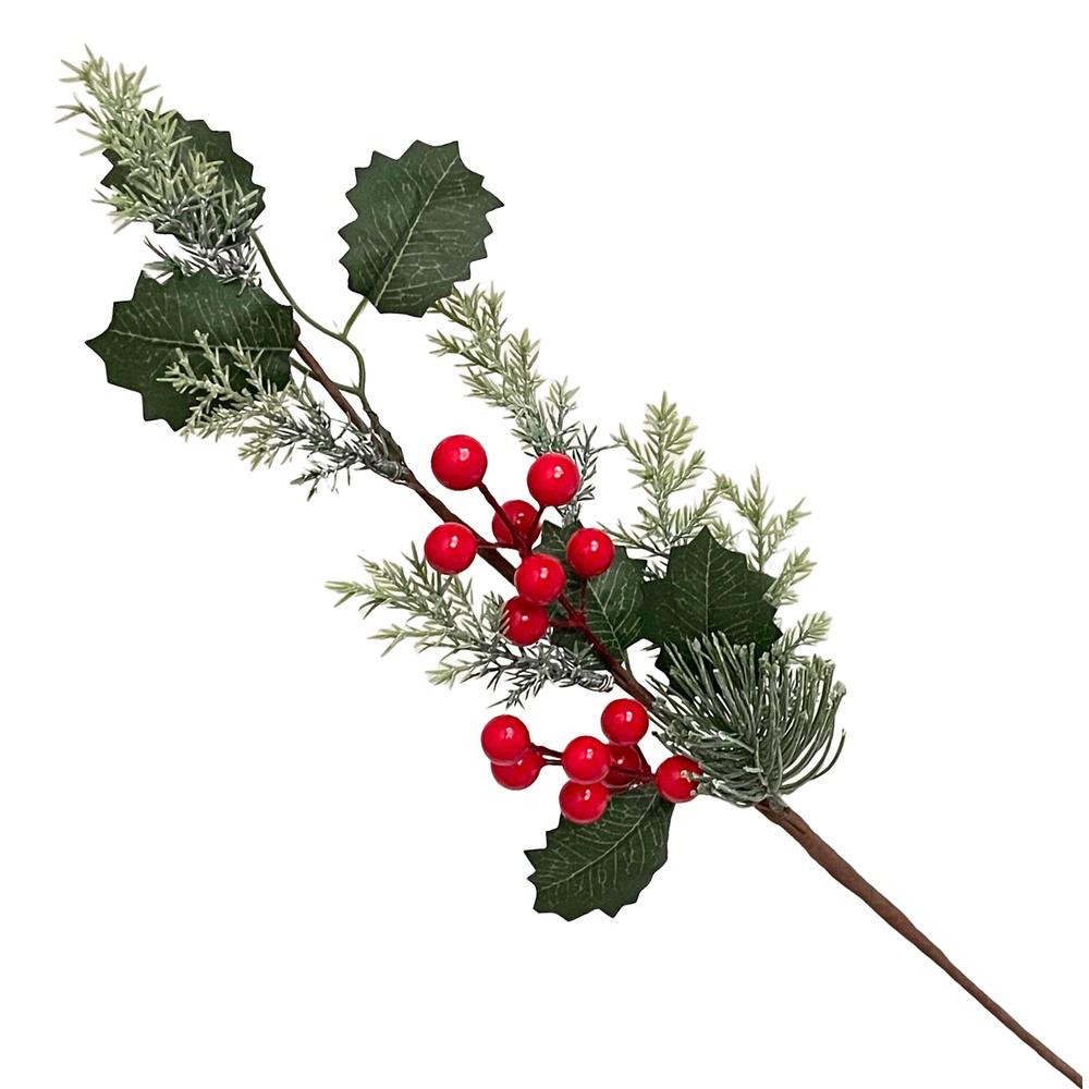 Dor 61162 Stelo Bacche Joy Xmas 69Cm