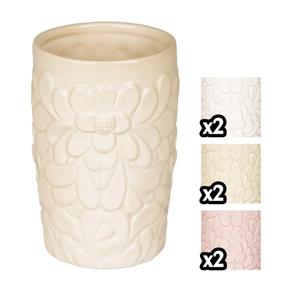 DUB 55044-ROSA BICCHIERE P.SPAZZOLINI CANNES 7,3*7,3*11CM