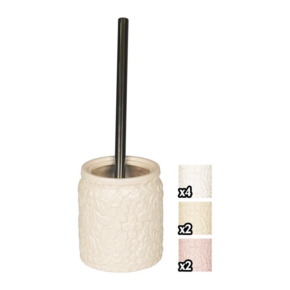Dub 55046-Bianco Spazzolino Bagno Cannes 11,8*11,8*13,1Cm
