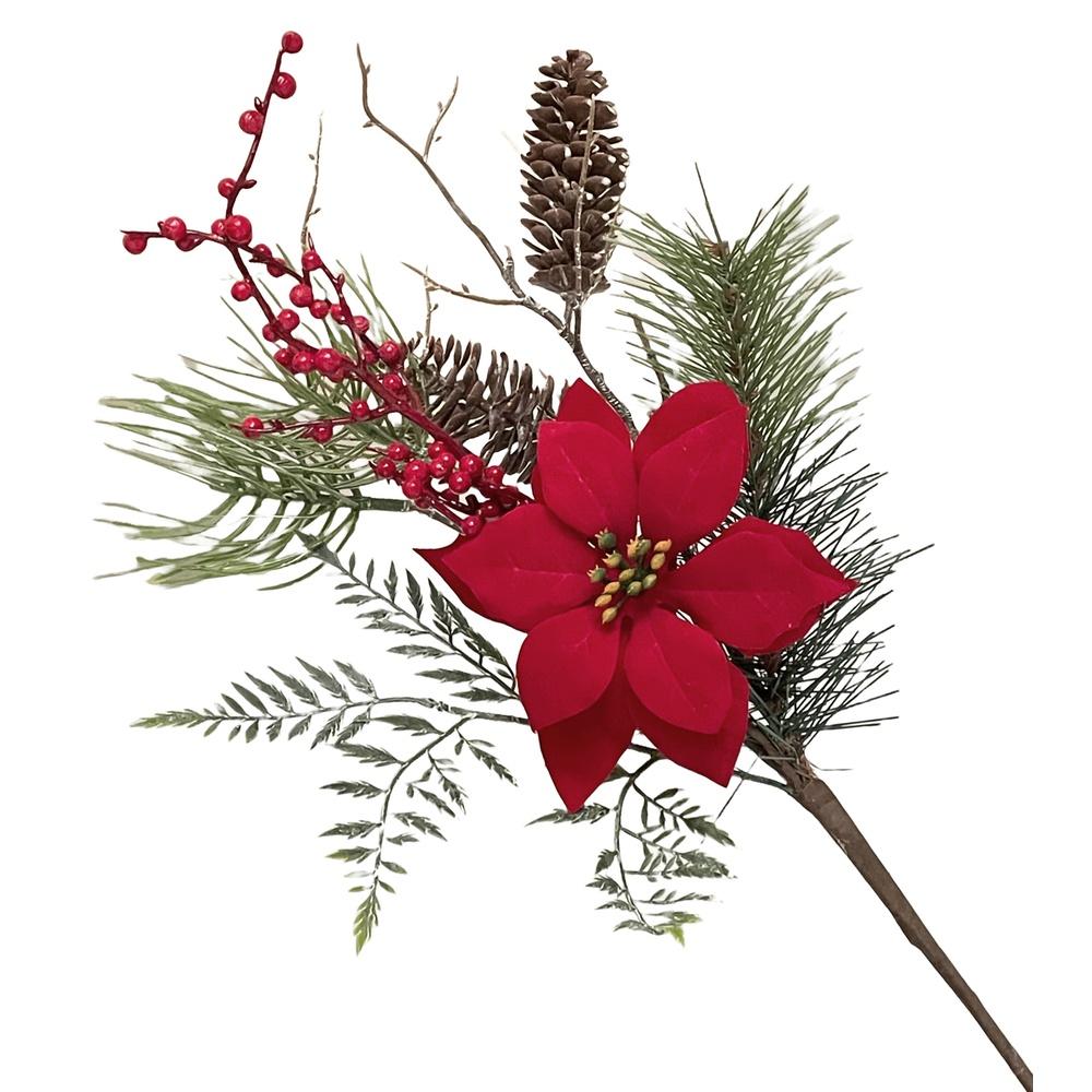 Eli 61575 Rametto Composizione Xmas 50Cm