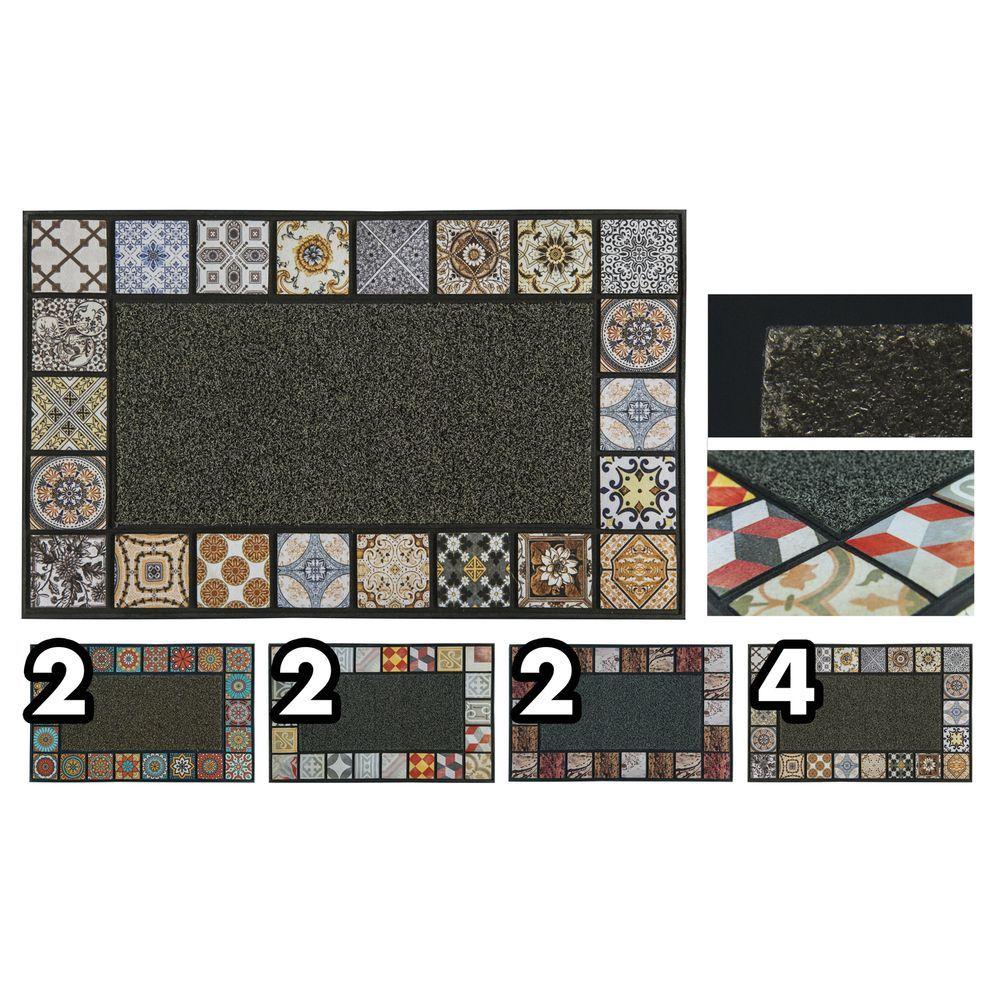 EVA 62206 Zerbino Colorful 45*75Cm 4 Ass. - Assortito - Zerbini | Mikasa