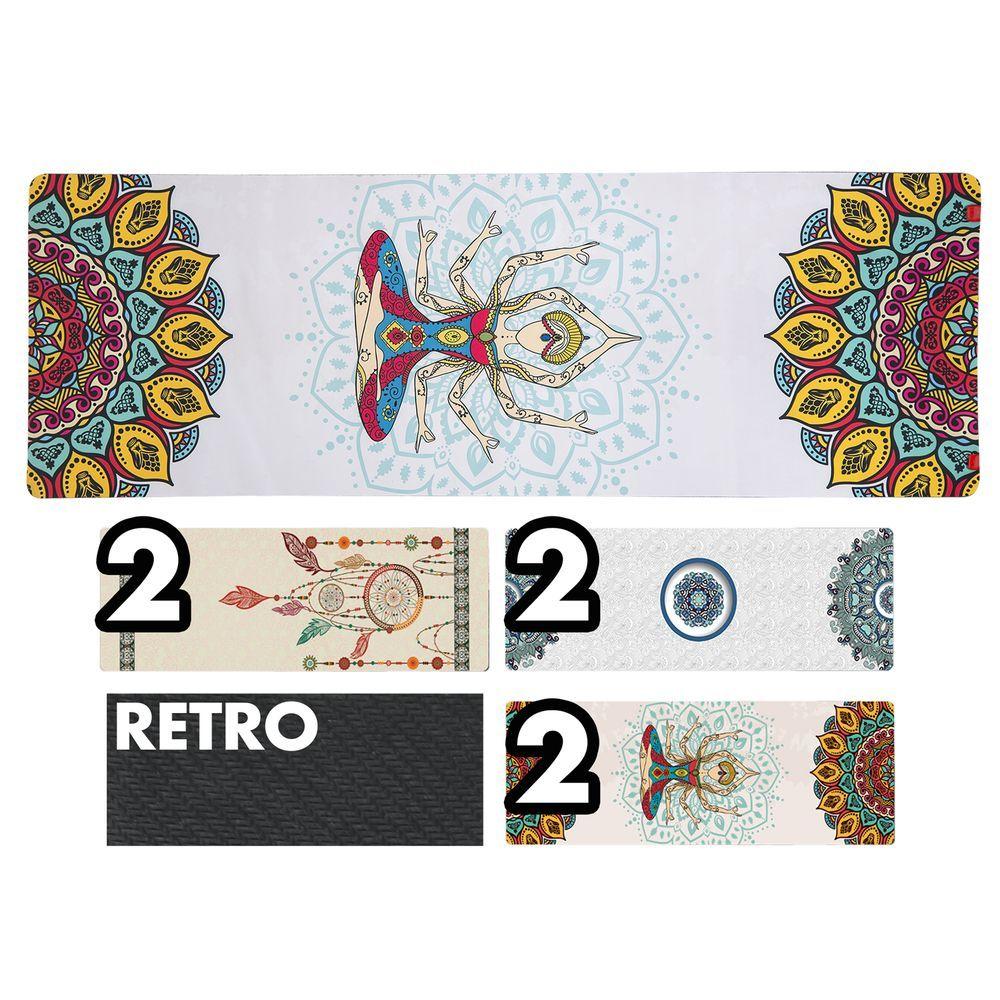 EVA 62473 Tappetino Yoga Mat Zen 173*61Cm 3 Ass. - Tessuto Assortito - Tappeti | Mikasa