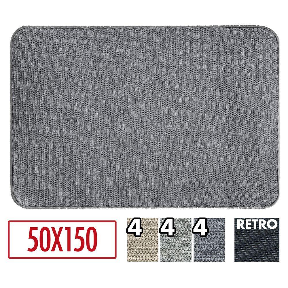EVA 62675 Tappeto Antiscivolo Treccia 50*150Cm 3 Ass. - Tessuto Assortito - Tappeti | Mikasa