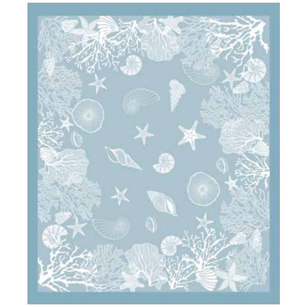 Tovaglia Atlantis 18 Posti Cm.150X360 Azzurro 06