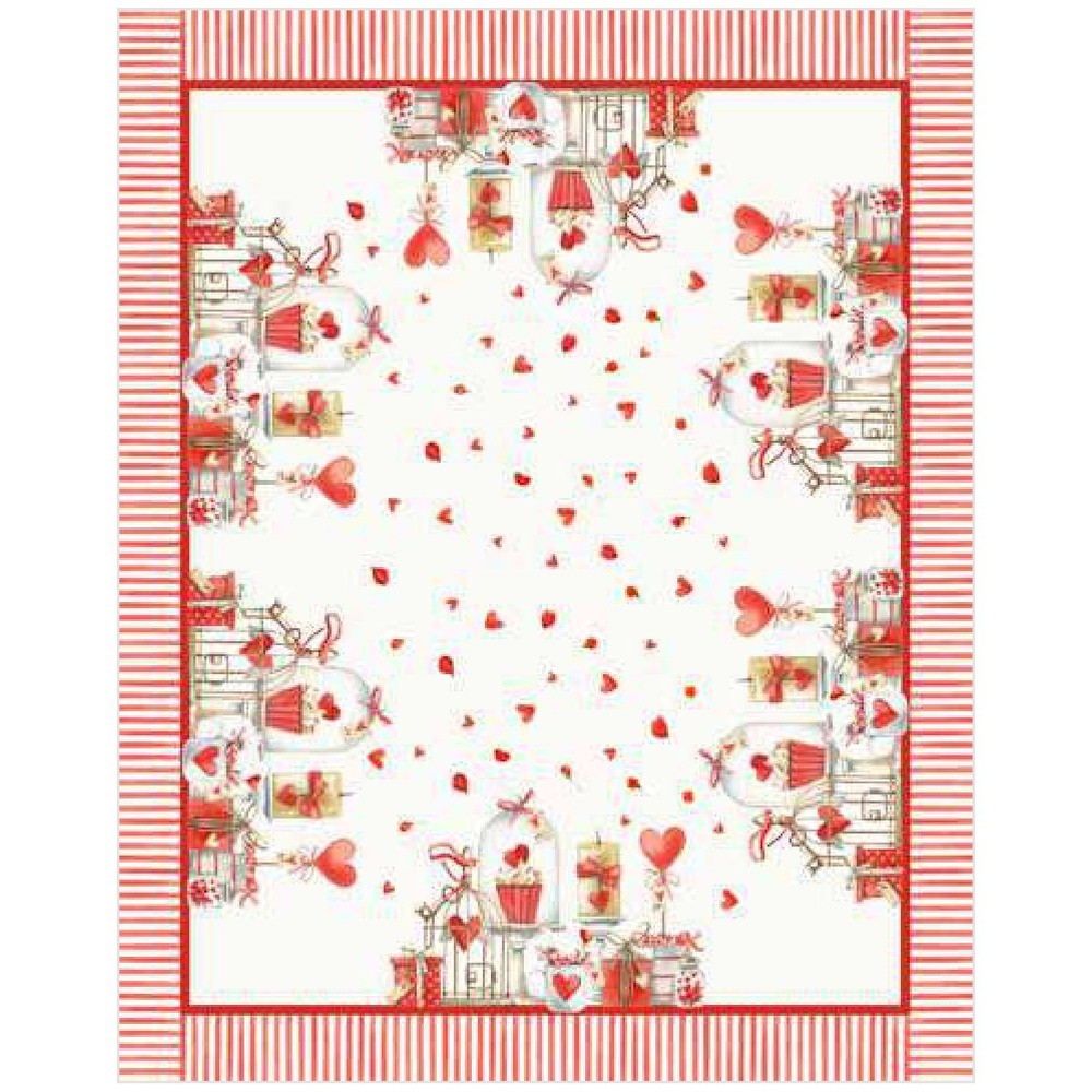Tovaglia Secret Love 6 Posti Cm.150X180 Var.01 01