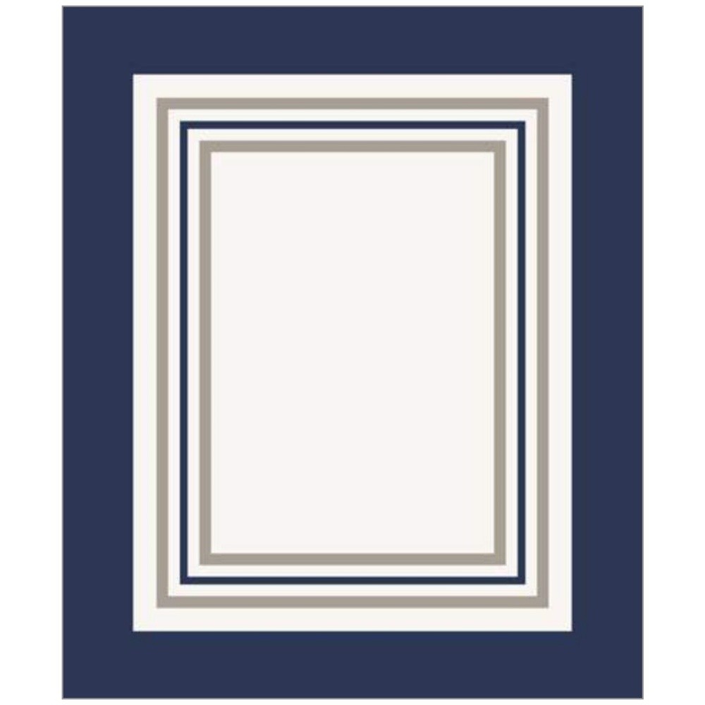 Tovaglia Mika 6 Posti Cm.150X180 Blu 11