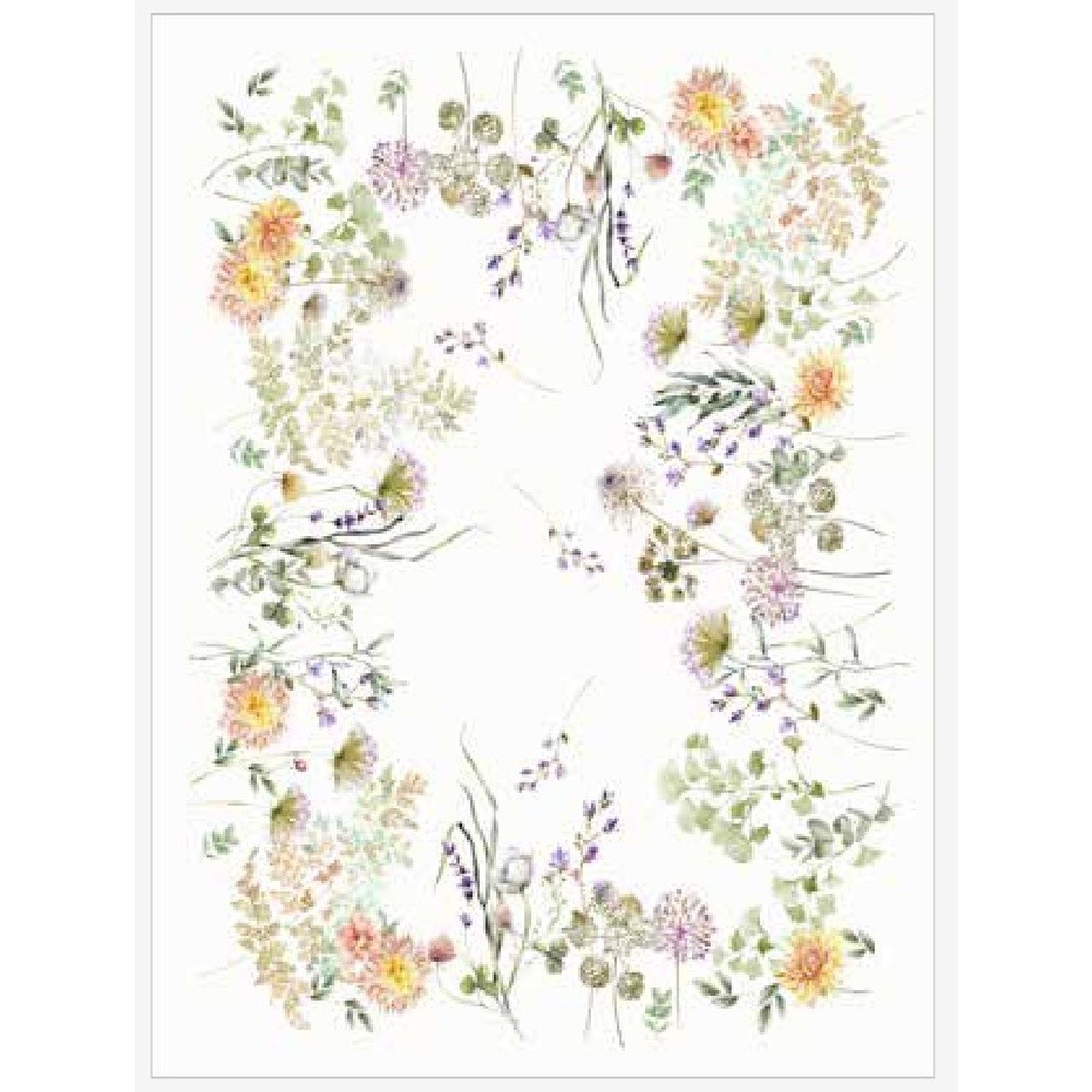Tovaglia Achillea 6 Posti Cm.150X180 Avorio 80