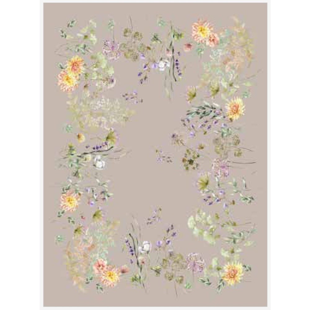 Tovaglia Achillea 8 Posti Cm.150X220 Tortora 67