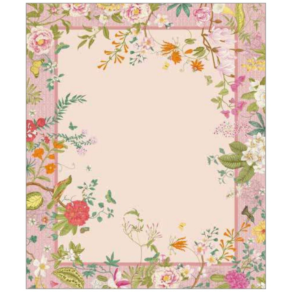Tovaglia Esotic 14 Posti Cm.150X320 Rosa 05