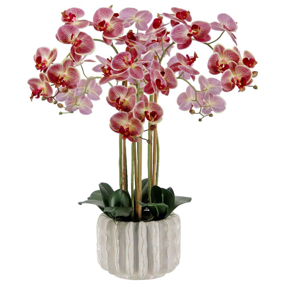 GAO 62775 Orchidea Real Touch Viola Scuro Elegance 76Cm