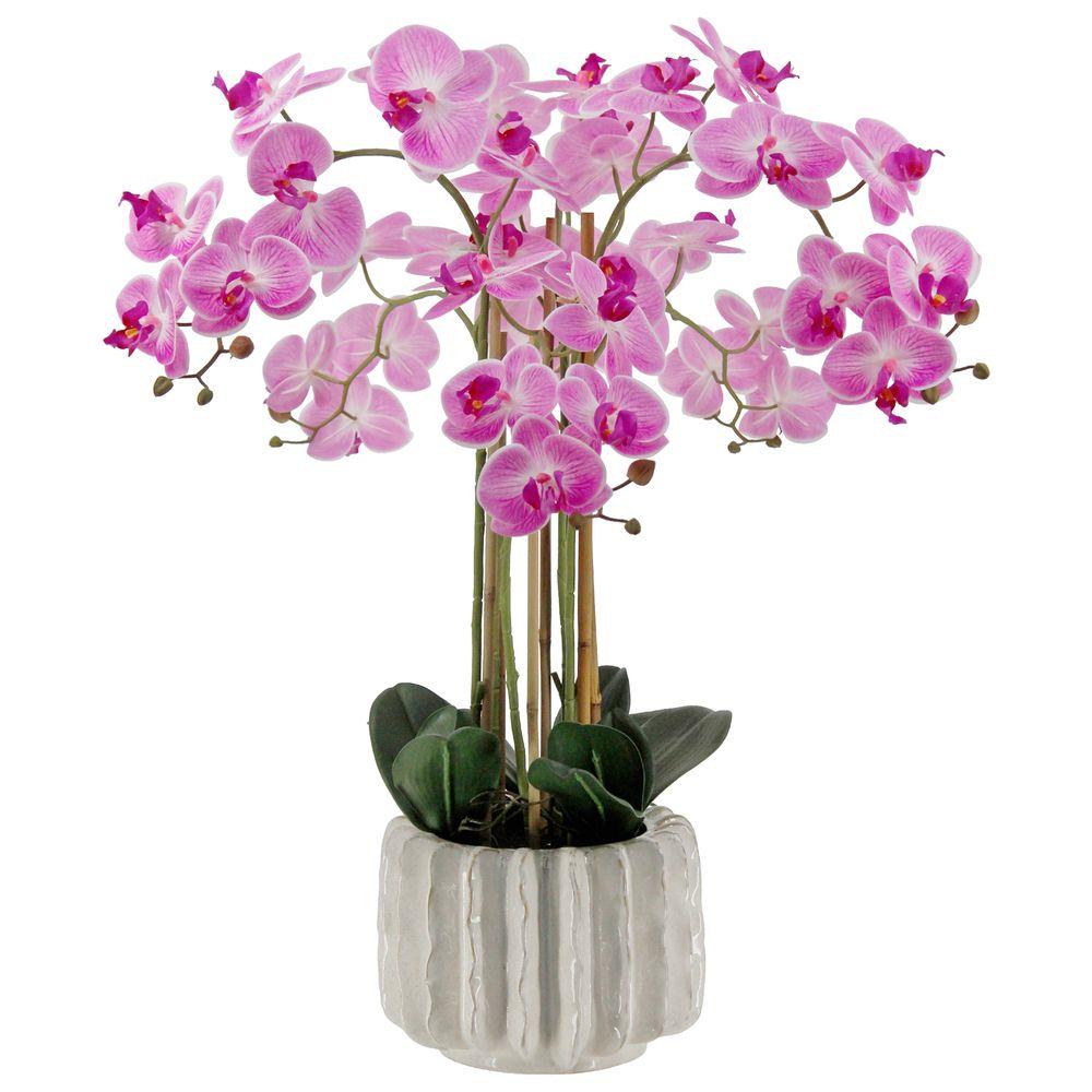 GAO 62776 Orchidea Real Touch Viola Chiaro Elegance 76Cm
