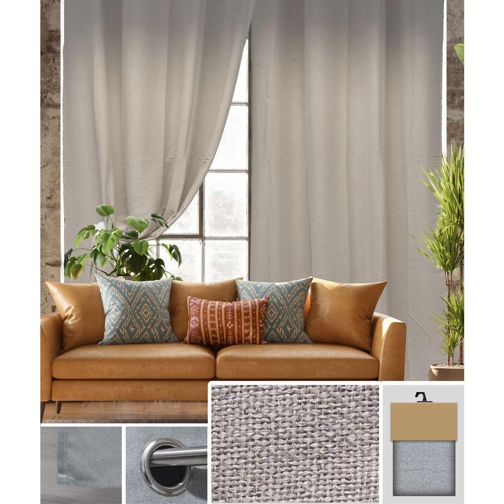 GAX 62060 Tenda Caterine Taupe 135*280Cm