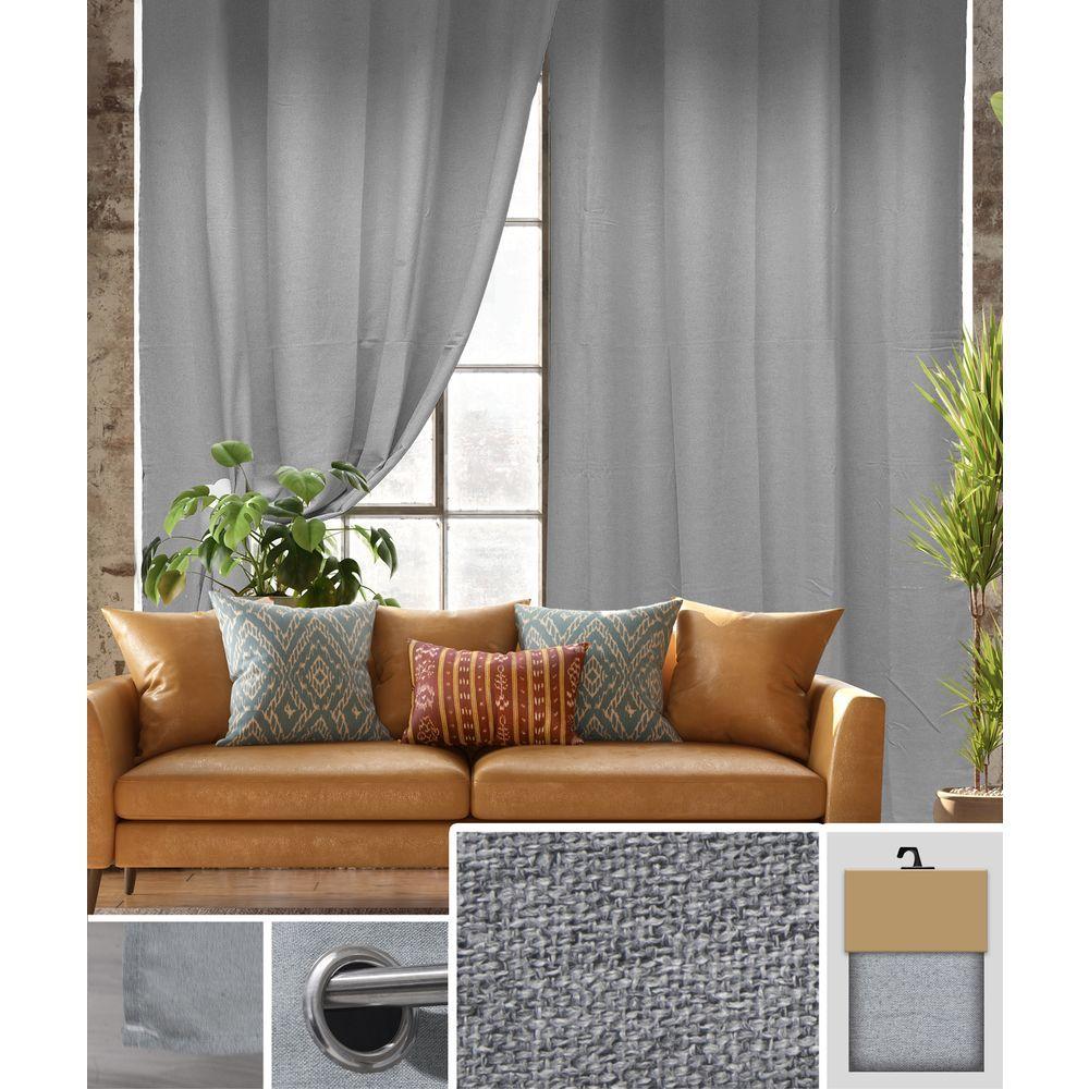 GAX 62061 Tenda Caterine Grey 135*280Cm