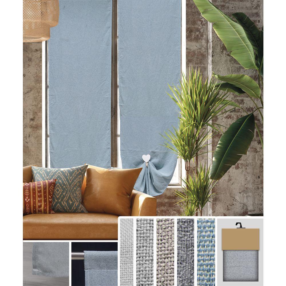 GAX 62064 Coppia Tendine Caterine 2 X 55*220Cm 5 Ass.