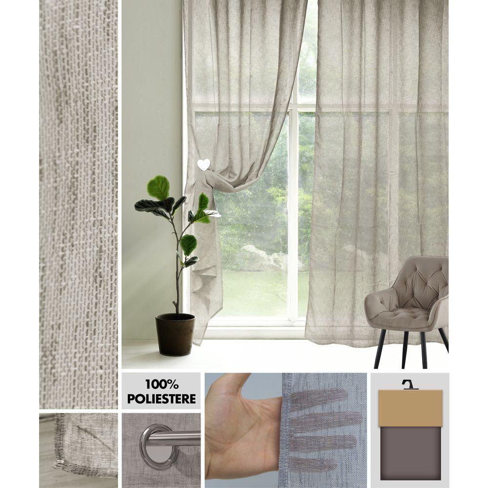 GAX 62620 Tenda Corinna Crema 140*280Cm