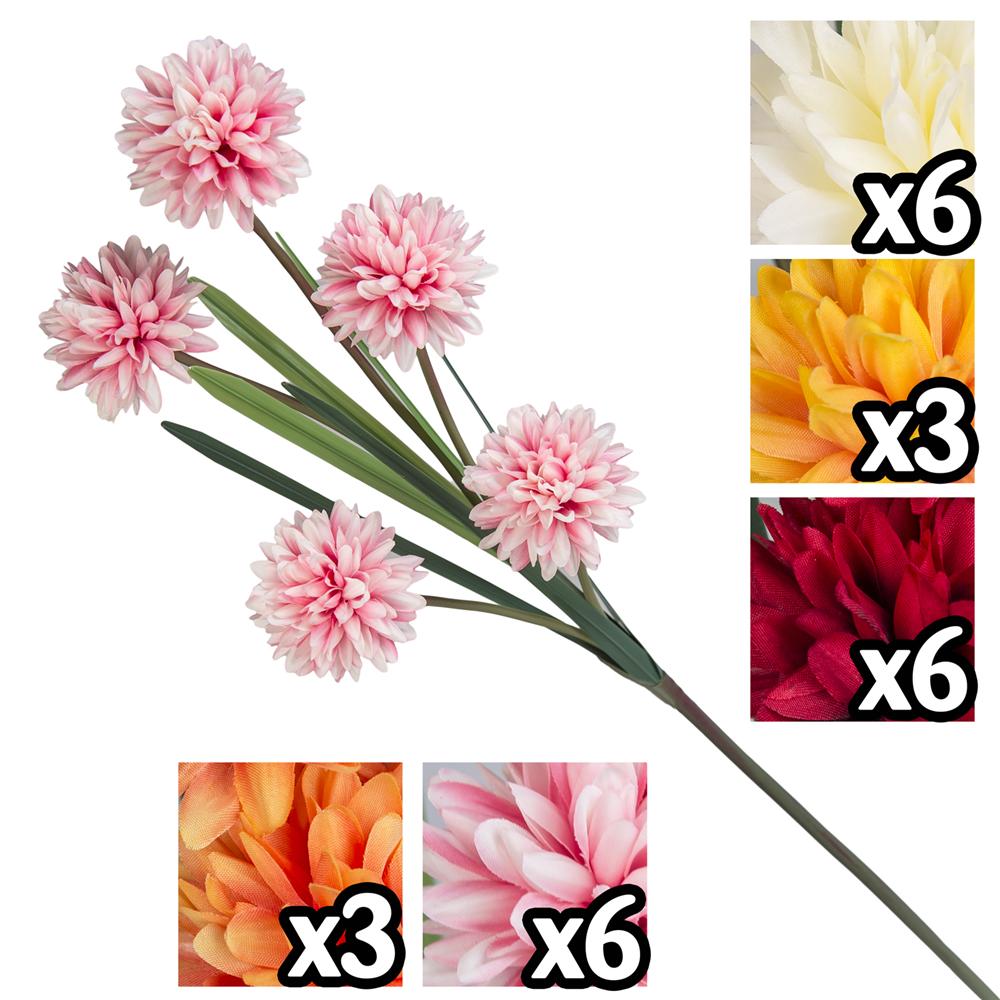 Gig 57483 Stelo 5 Crisantemo 84Cm - Tessuto - Fiori | Mikasa