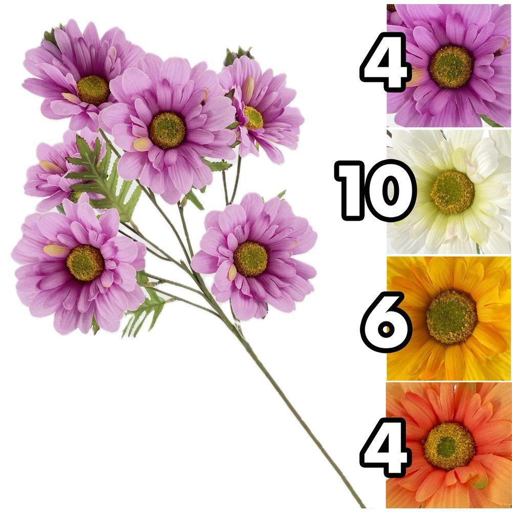 GIG 62196 Stelo Daisy Colorful 55Cm 4 Ass. - Assortito - Fiori | Mikasa