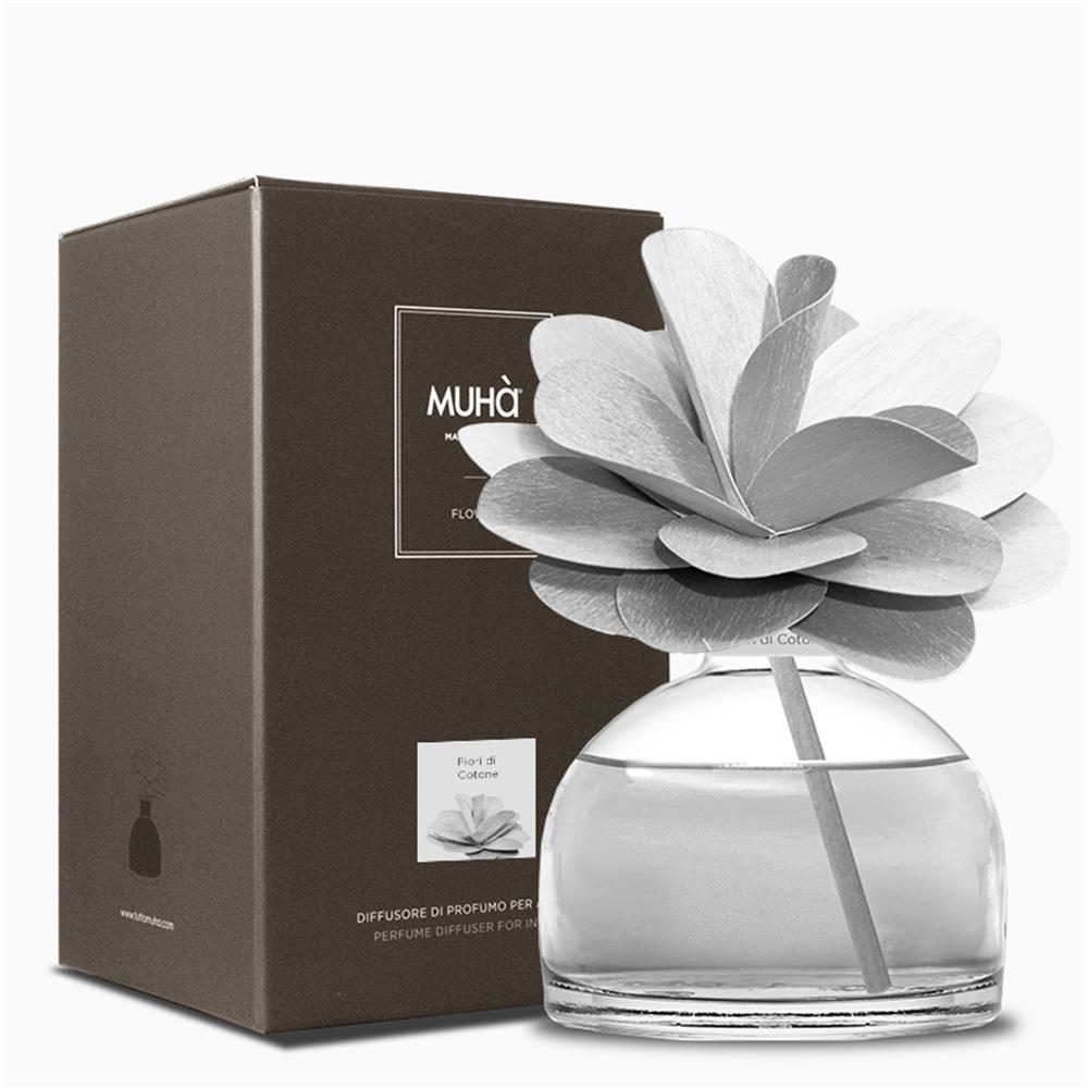 H19 FLOWER DIFFUSER 200ML FIORI DI COTONE