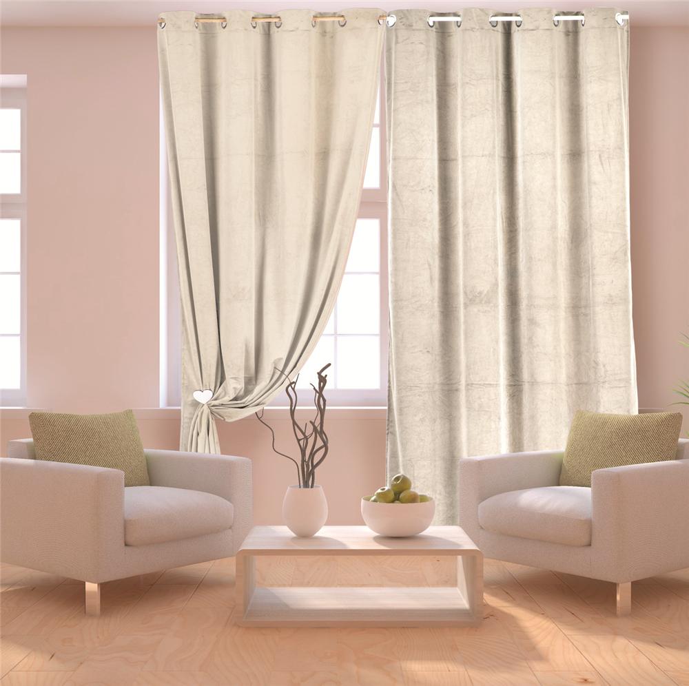 Hua 51755-41541 Tenda Velvet Bianca 140*280 6/12