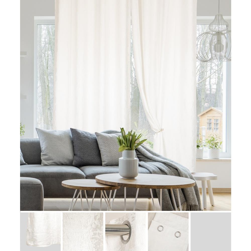 Hua 55183 Tenda Camille 145*280Cm Off White