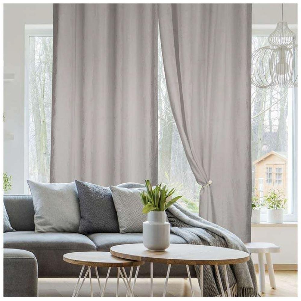 Hua 55185 Tenda Camille 145*280Cm Light Grey
