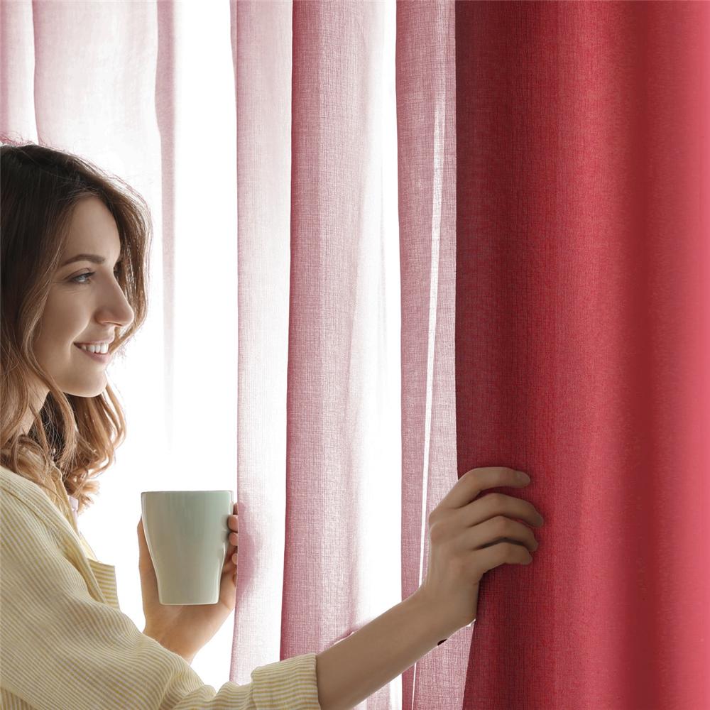 Hua 55621 Tenda Violante Burgundy 135*270Cm