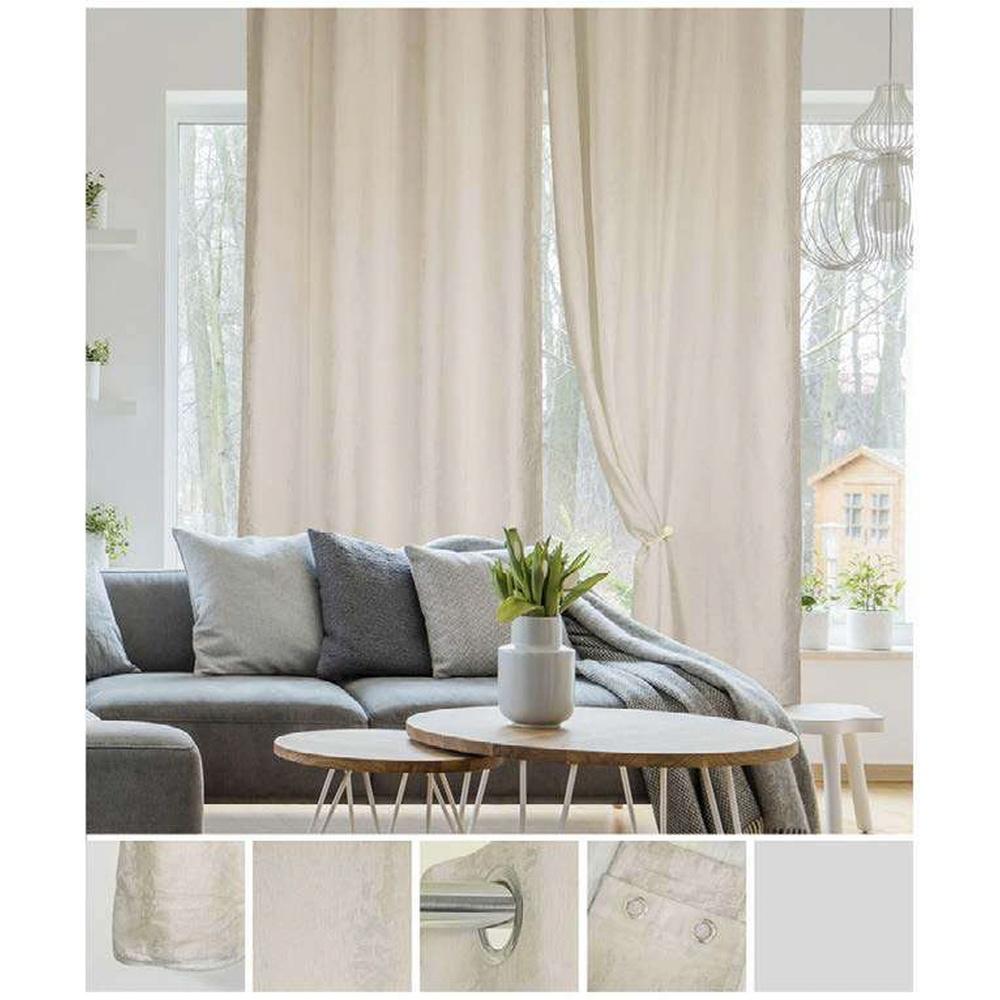 Hua 56108 Tenda Camille 145*280Cm Beige