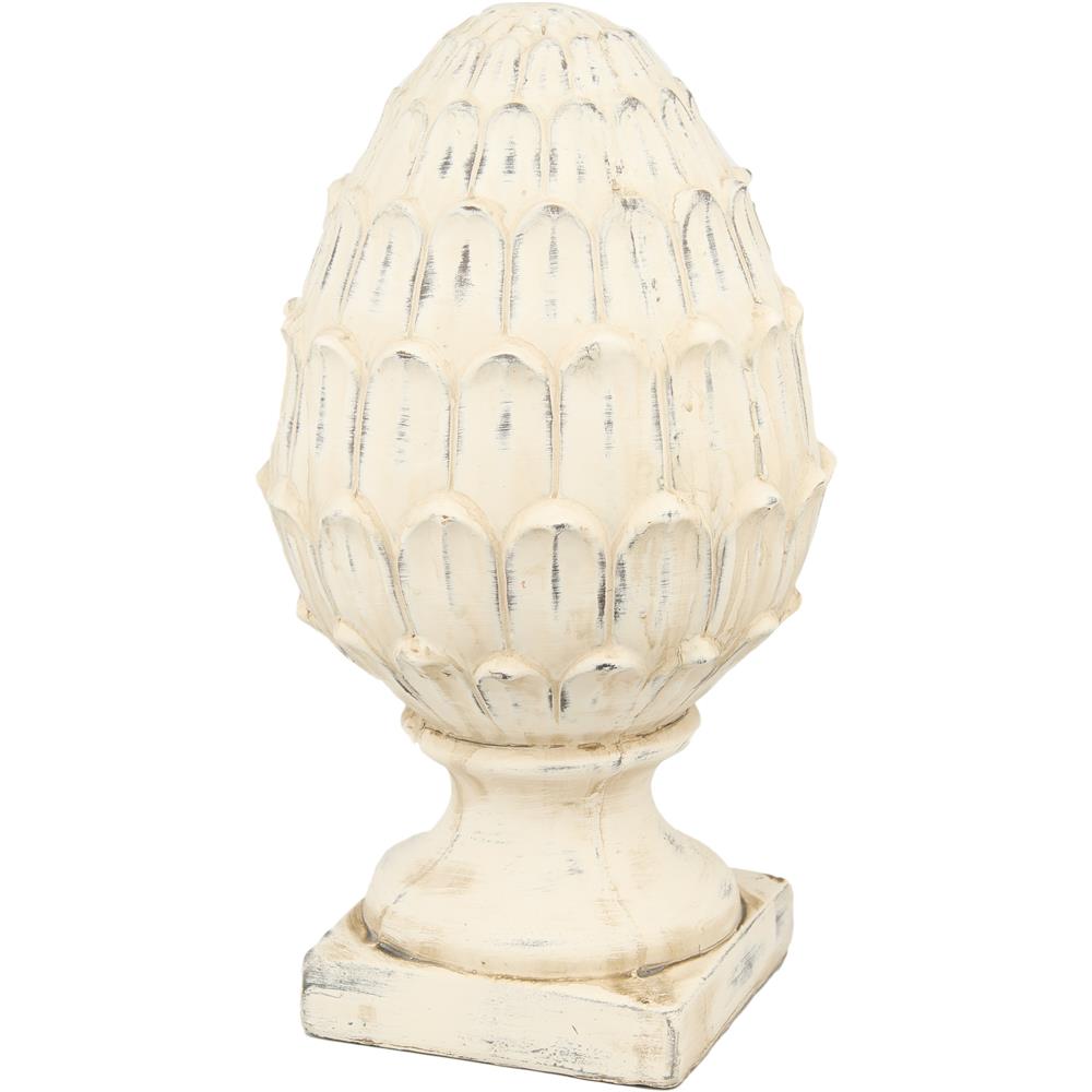 Ibo 43271 Deco Pigna Ceram.18X31 Cm 1/4 - Ceramica Crema - Pigne | Mikasa