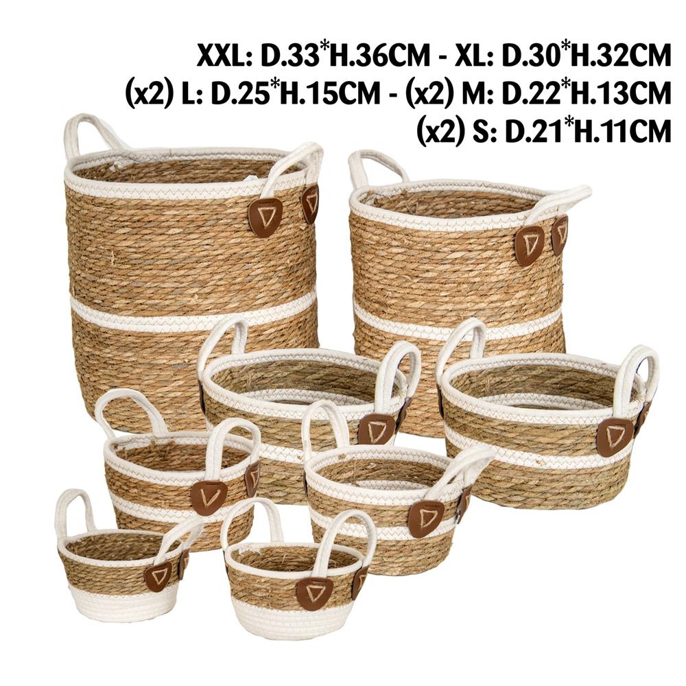 IL 57571-XXL CESTA TOLUCA XXL D.33*H.36CM