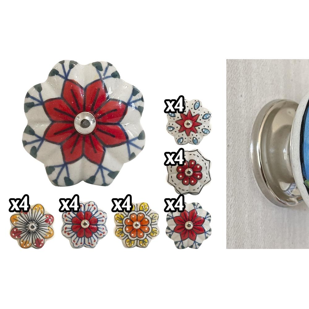 Ind 59633 Pomello Beirut Bombato 6,5*4,5*4,5Cm 6 Ass. - Assortito - Pomelli | Mikasa