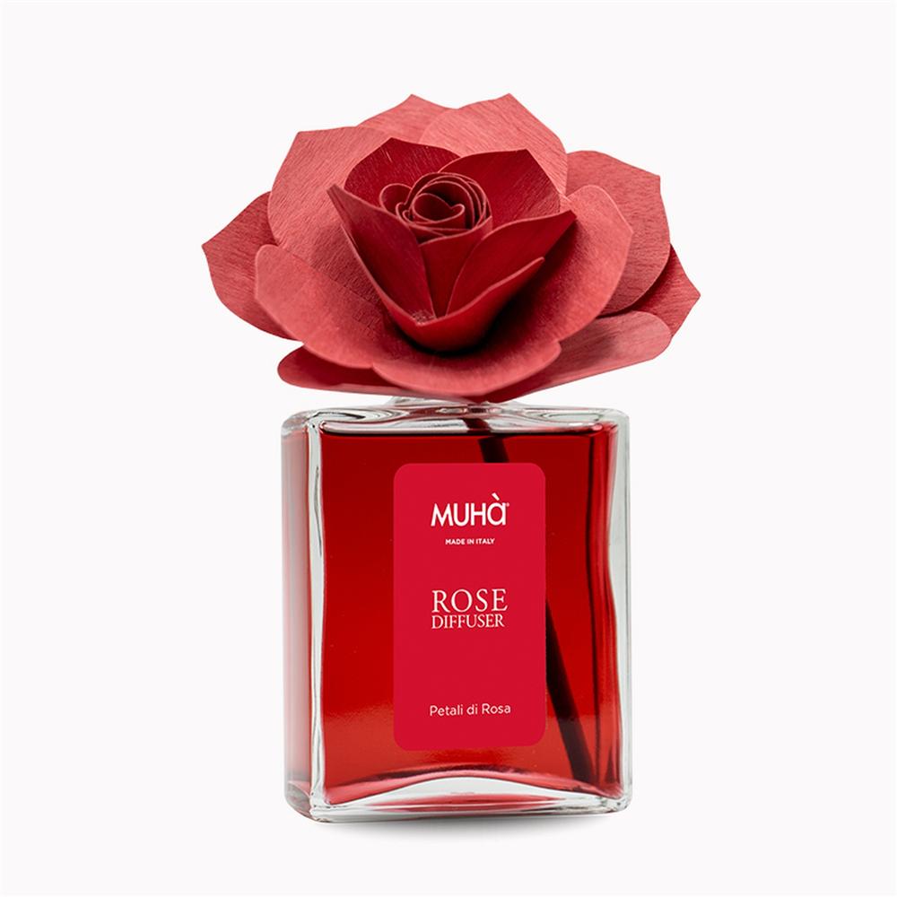 H44 Rosa Rossa 200Ml Petali Di Rosa