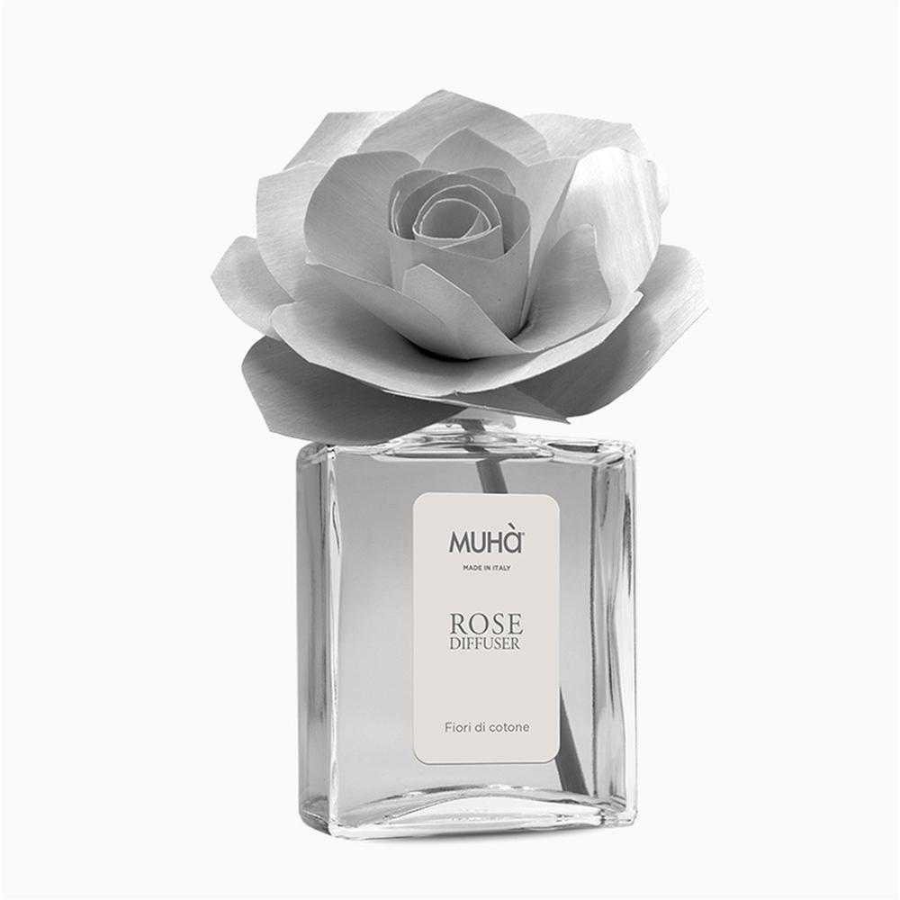 H48 Rosa Grigia 200Ml Fiori Di Cotone