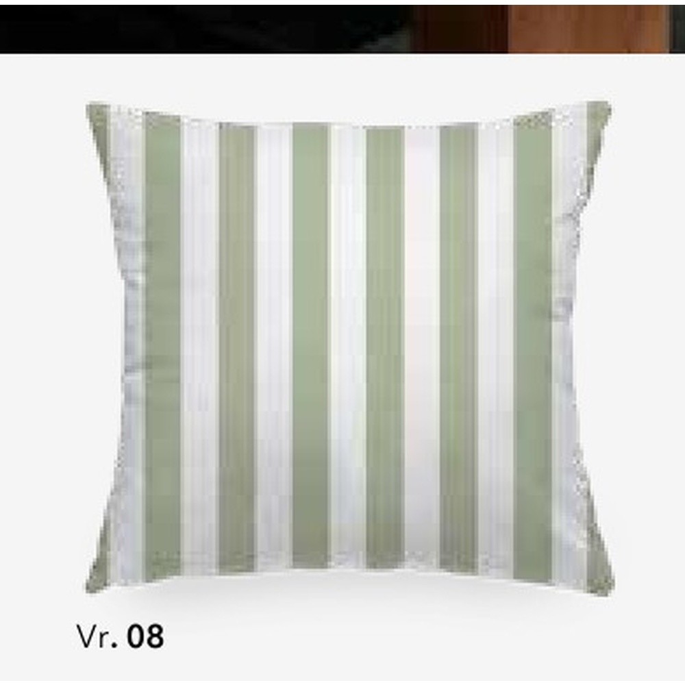 Fodera Cuscino Dinamic Cm.50X50 Retro Coordinato Verde Salvia 08