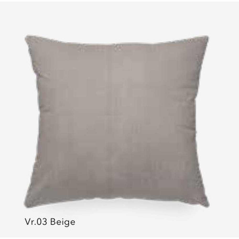 Fodera Cuscino Arredo Otis Idrorepellente Tinta Unita Cm.50X50 Beige 03 - Tessuto Beige - Cuscini | Mikasa