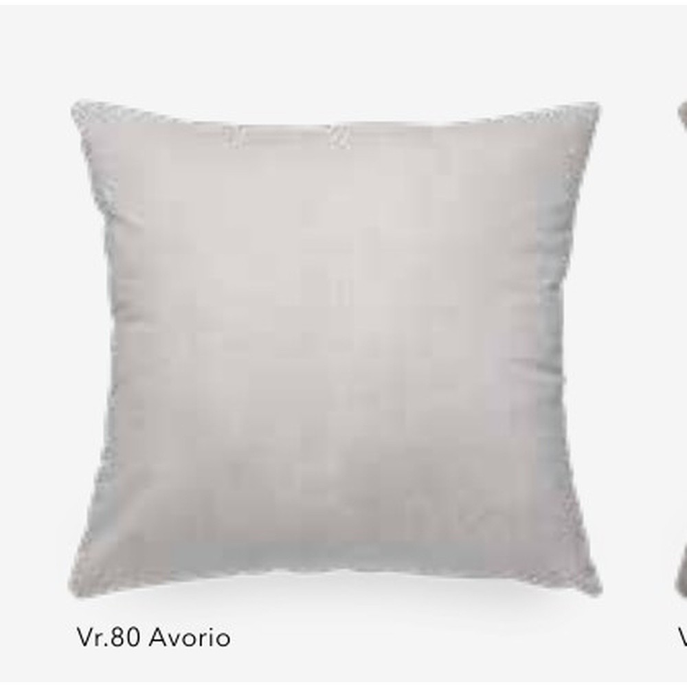 Fodera Cuscino Arredo Otis Idrorepellente Tinta Unita Cm.50X50 Avorio 80 - Tessuto Avorio - Cuscini | Mikasa
