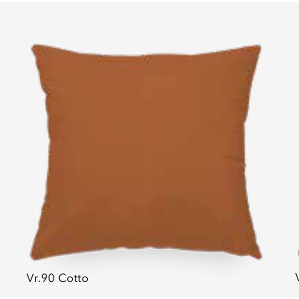 Fodera Cuscino Arredo Otis Idrorepellente Tinta Unita Cm.50X50 Cotto 90 - Tessuto - Cuscini | Mikasa