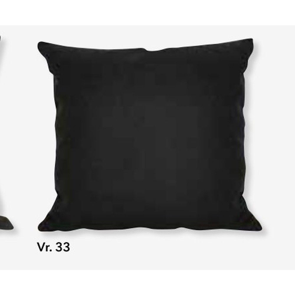 Fodera Cuscino Arredo Roma Cm.48X48 Nero 33