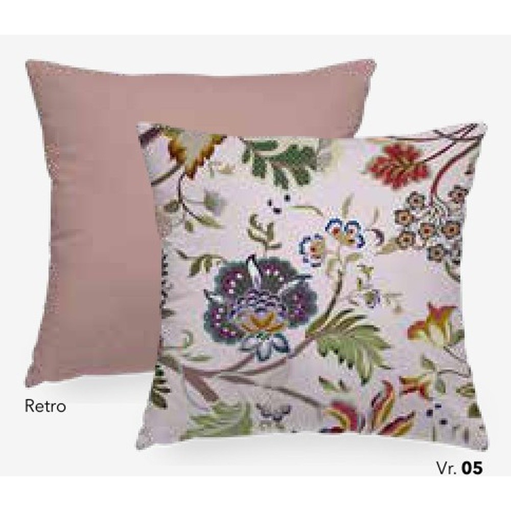 Fodera Cuscino Velluto Shine Kashian Cm.48X48 Rosa 05