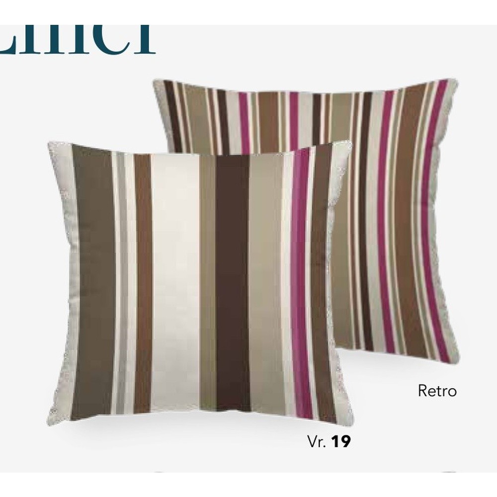 Fodera Cuscino Velluto Liner Cm.50X50 Marrone 19
