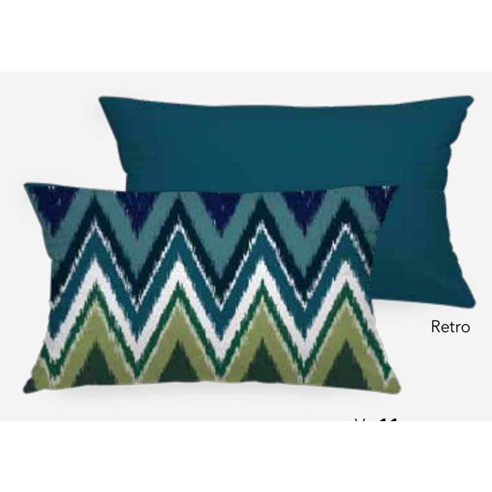 Fodera Cuscino Velluto Ziggy Cm.35X60 Blu 11