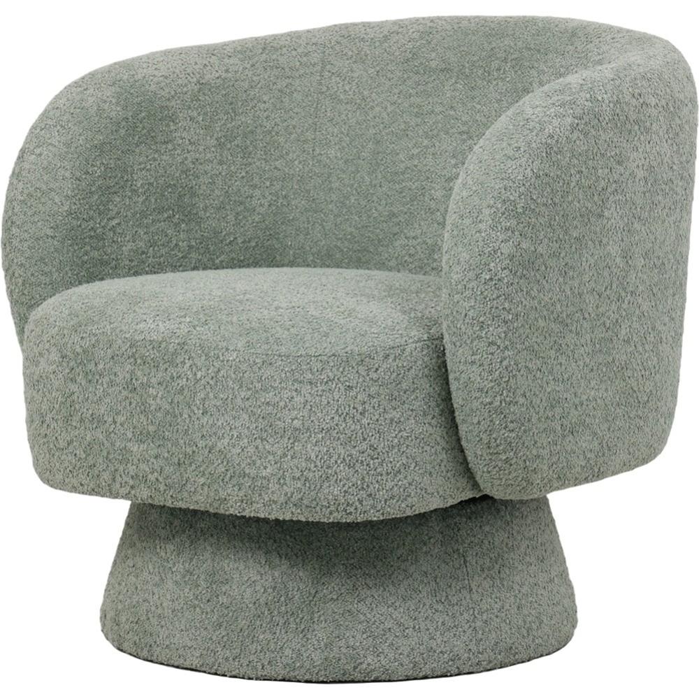 Lay 59882 Poltrona Girevole Boucle' Tiffany 78*82*57Cm - Boucle Blu - Poltrone | Mikasa
